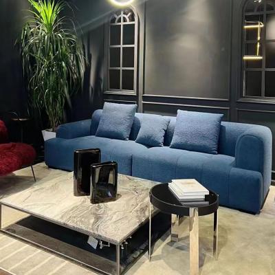 設計師全案家具配套意大利網(wǎng)紅泡芙沙發(fā) W35Y076C